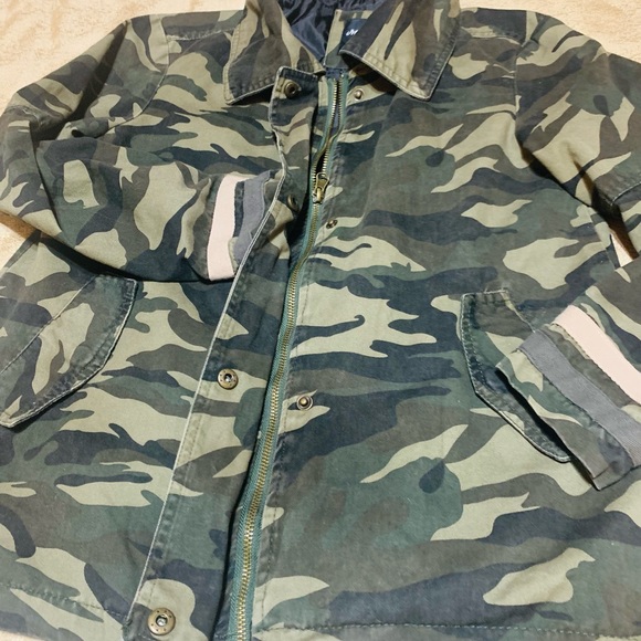 ME JANE CAMO W/SEQUINS BIRD JACKET - Picture 5 of 12